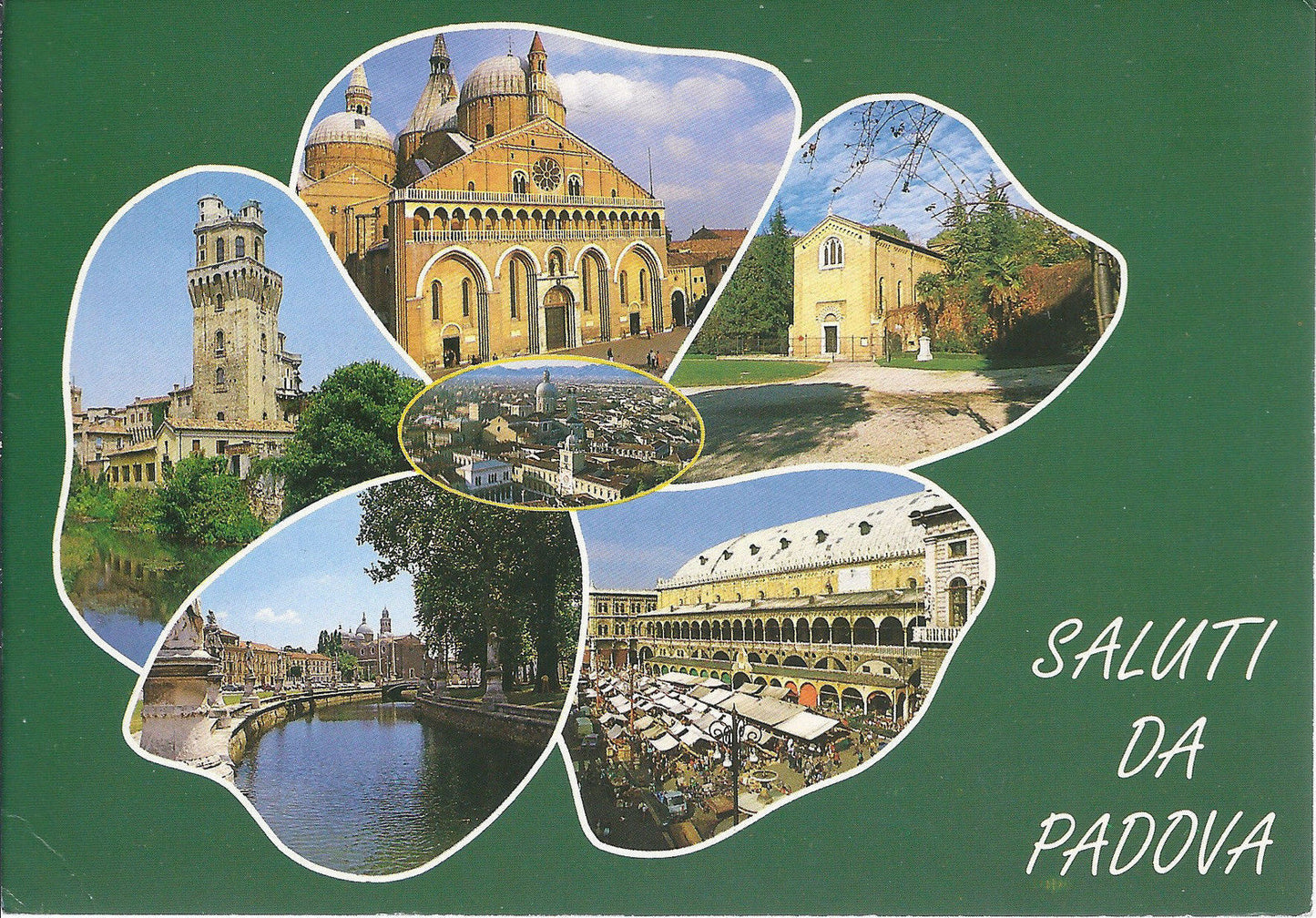 PADOVA - SALUTI - 6 VEDUTINE - NV