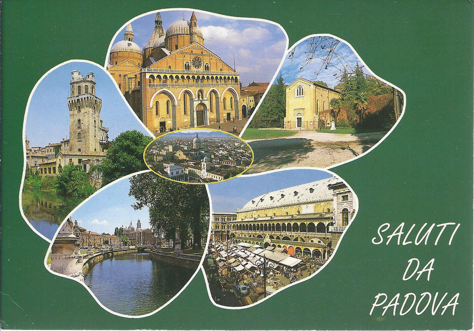 PADOVA - SALUTI - 6 VEDUTINE - NV
