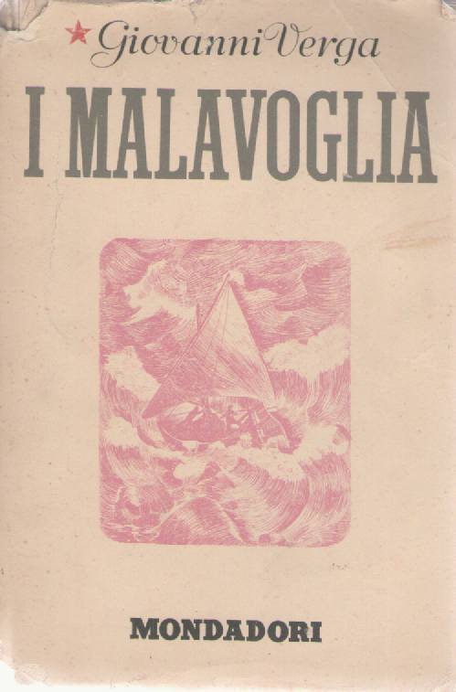 I MALAVOGLIA - GIOVANNI VERGA   ED. MONDADORI 1939