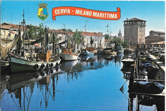 CERVIA-MILANO MARITTIMA - PORTO CANALE E TORRE - V1980