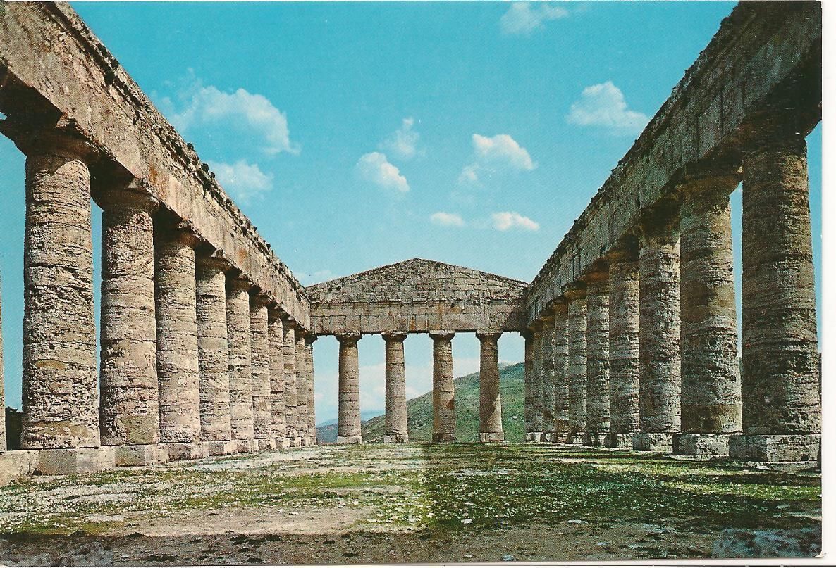 SEGESTA - INTERNO DEL TEMPIO - NV