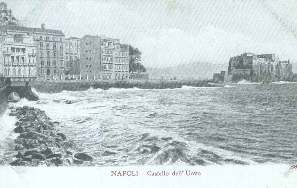 NAPOLI - CASTEL DELL'UOVO - NV - AZZURRATA