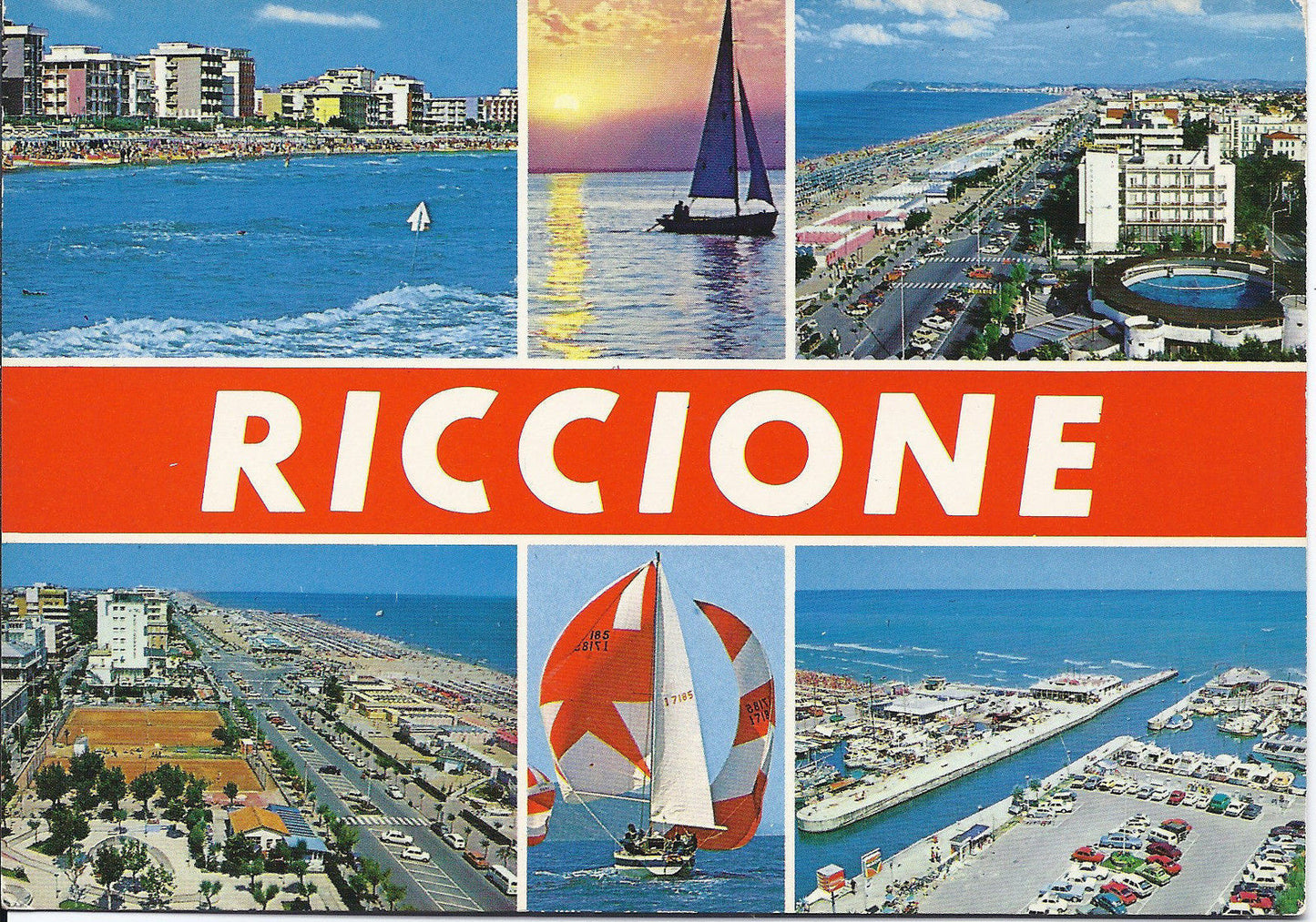 RICCIONE - 6 VEDUTINE - VIBSD
