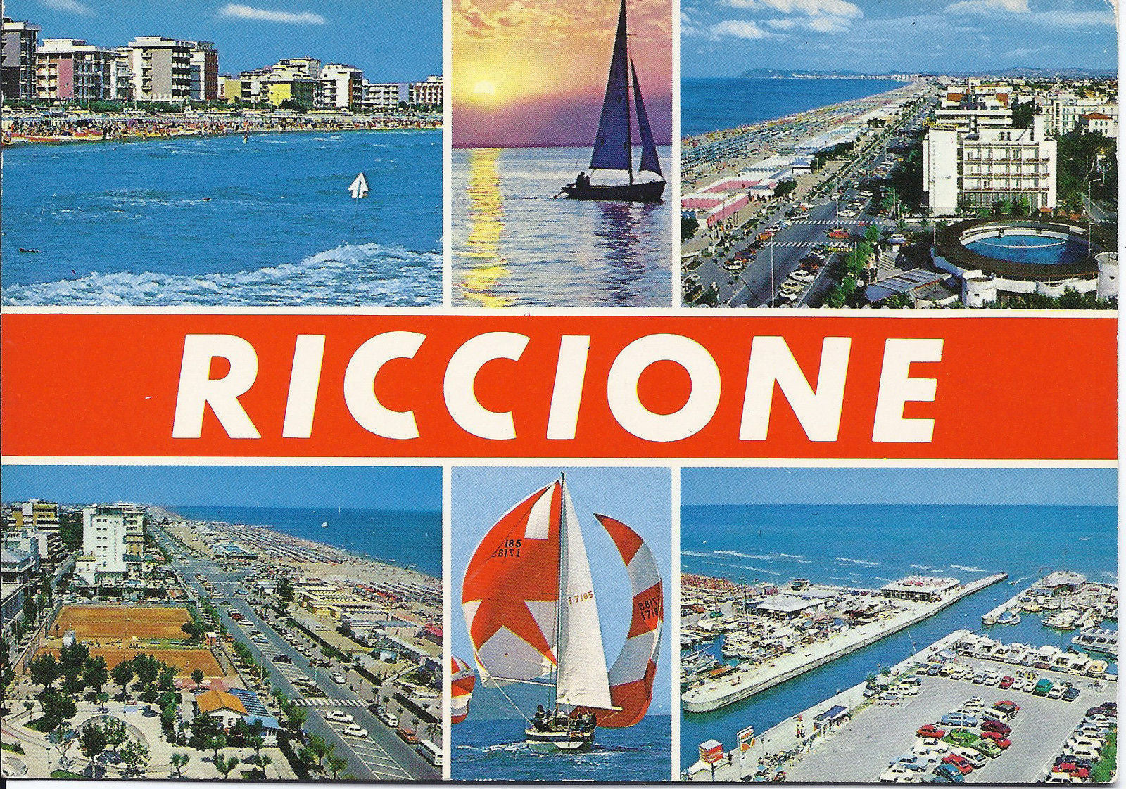 RICCIONE - 6 VEDUTINE - VIBSD