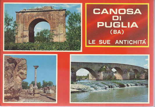 CANOSA DI PUGLIA - LE SUE ANTICHITA' 3 VEDUTE - VSD - FG