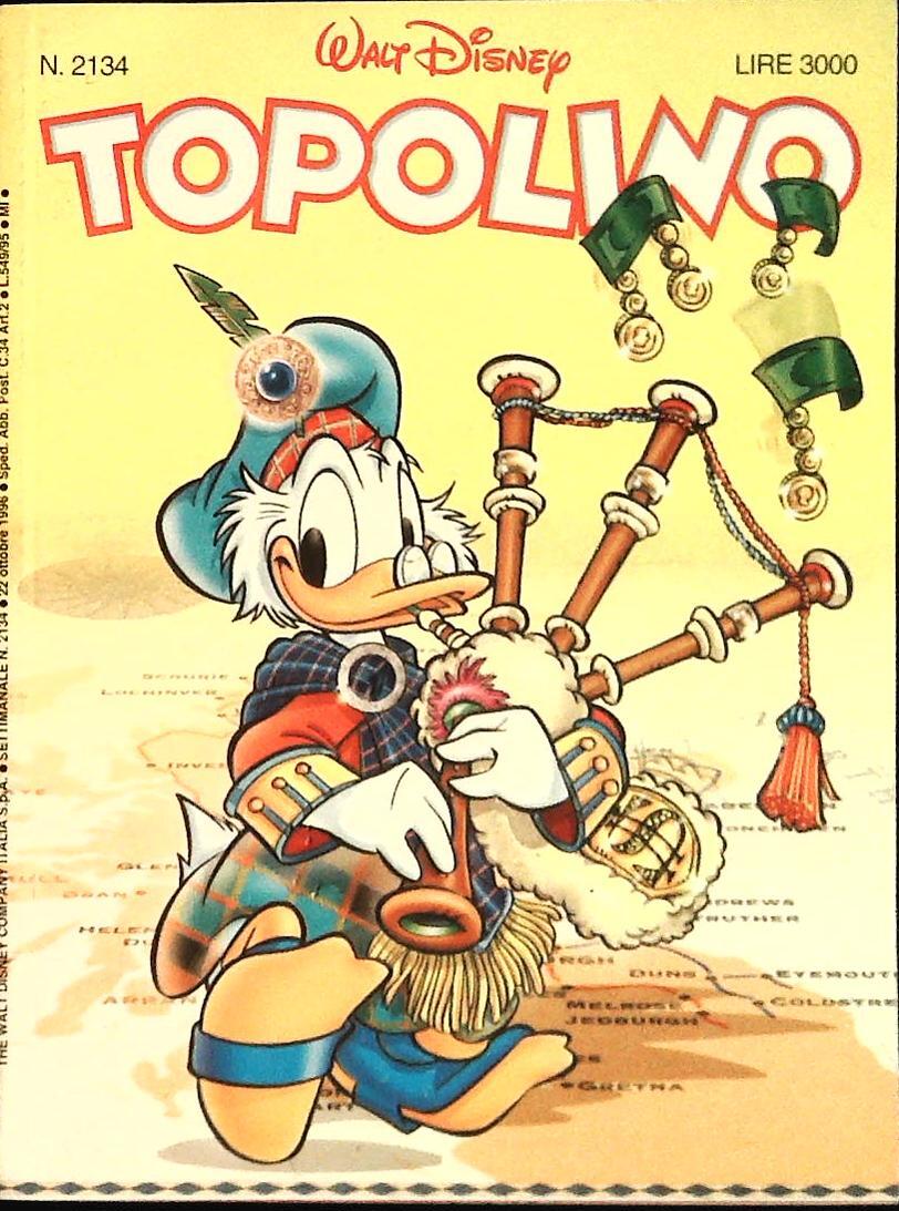 TOPOLINO N. 2134 - 22 OTTOBRE 1996