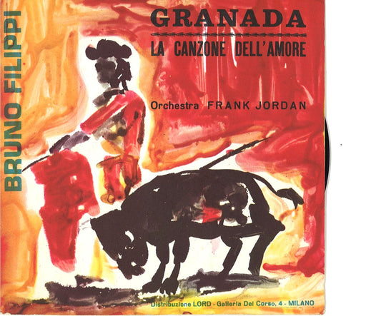 GRANADA - LA CANZONE DELL'AMORE   -   BRUNO FILIPPI   -  ORCHESTRA FRANK JORDAN