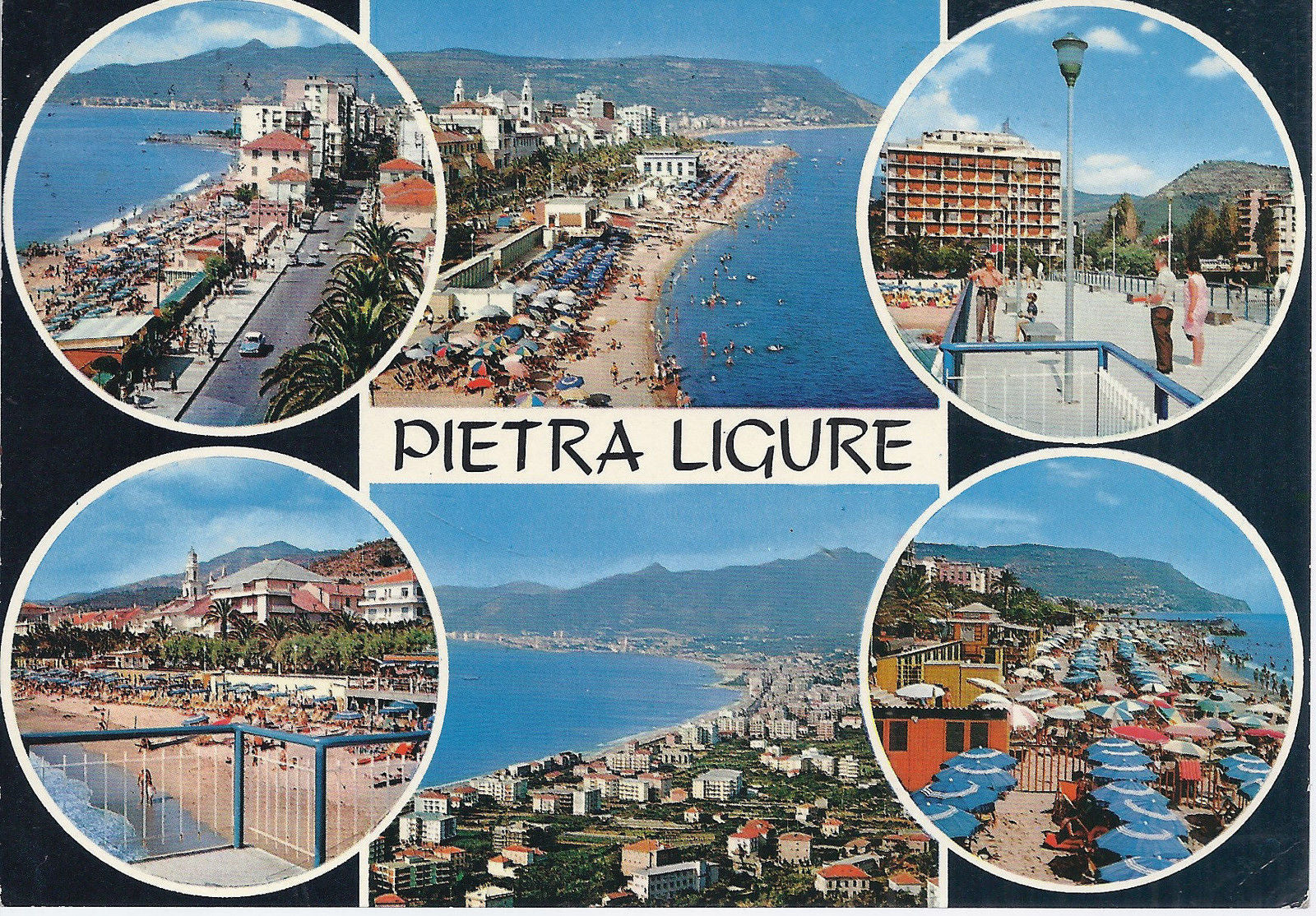 PIETRA LIGURE - 6 VEDUTE - V 1983 - FG