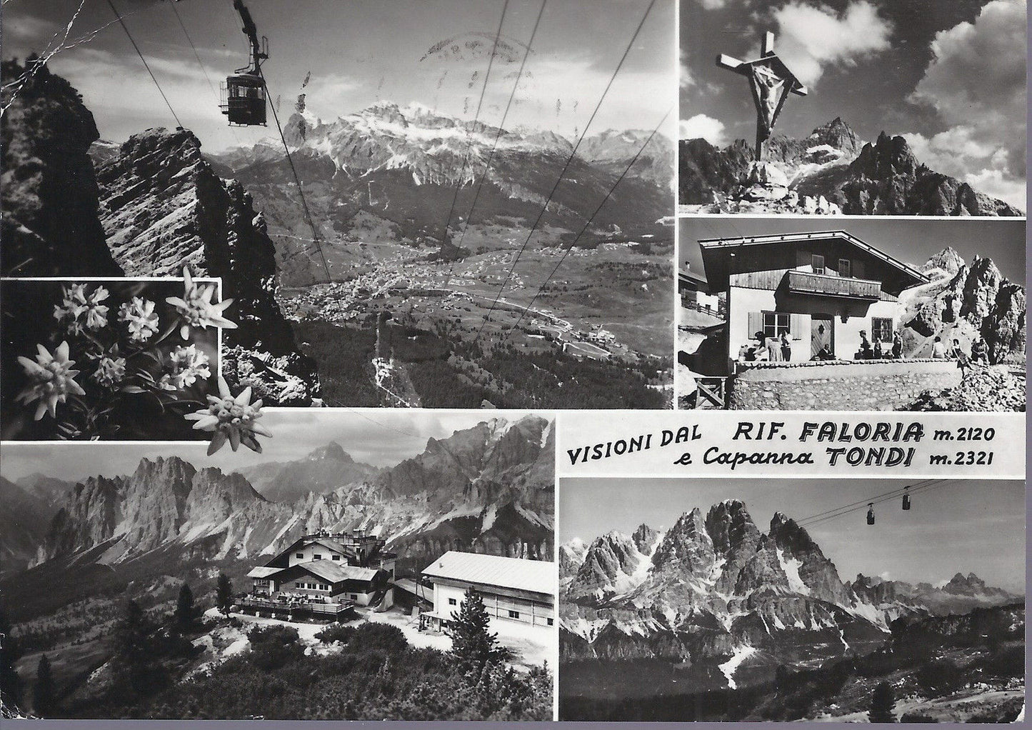 VISIONI DAL RIF. FALORIA E CAPANNA TONDI - 5 VEDUTE - FUNIVI