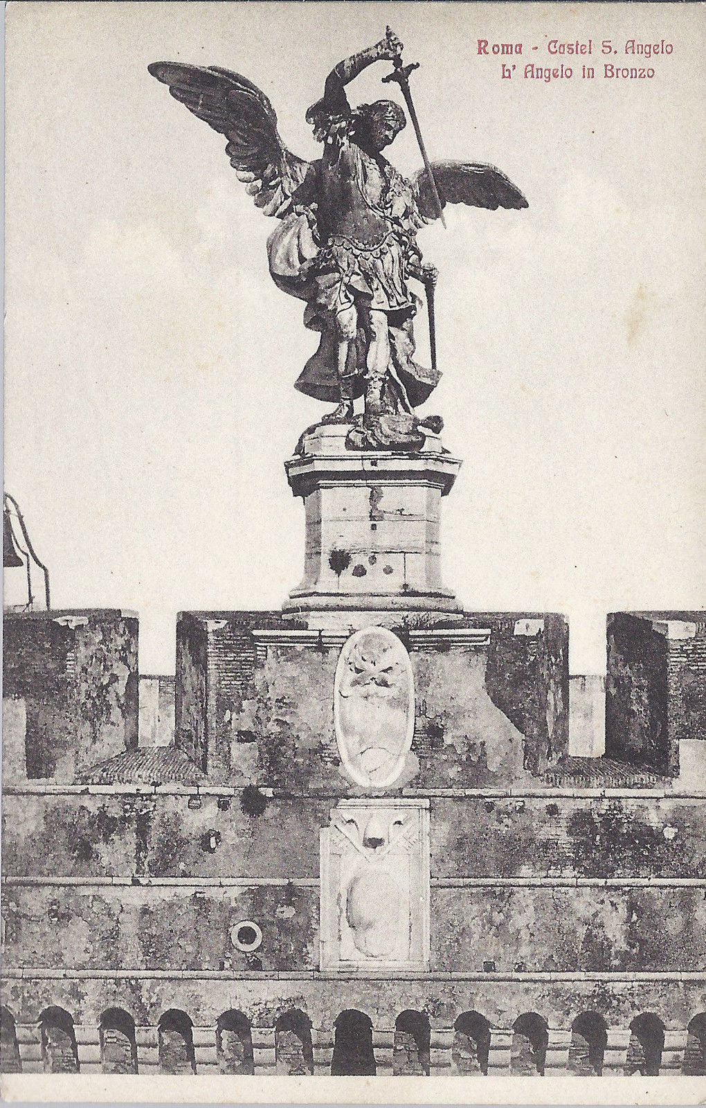 ROMA - CASTEL S. ANGELO - L'ANGELO IN BRONZO - NV