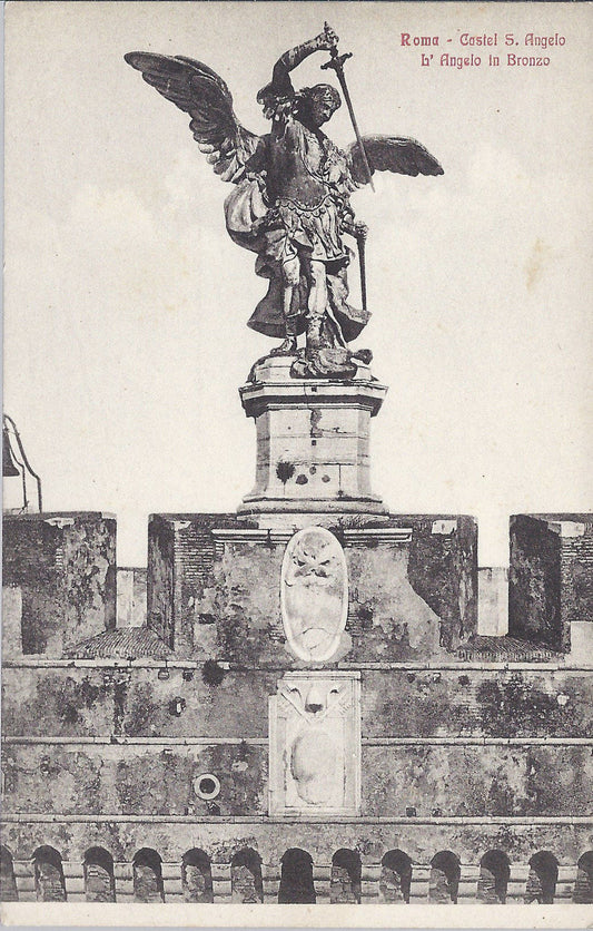 ROMA - CASTEL S. ANGELO - L'ANGELO IN BRONZO - NV