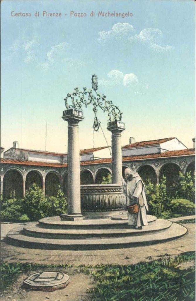 FIRENZE - POZZO DI MICHELANGELO - COLORATA