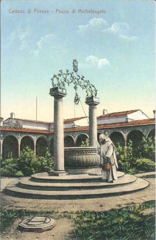 FIRENZE - POZZO DI MICHELANGELO - COLORATA