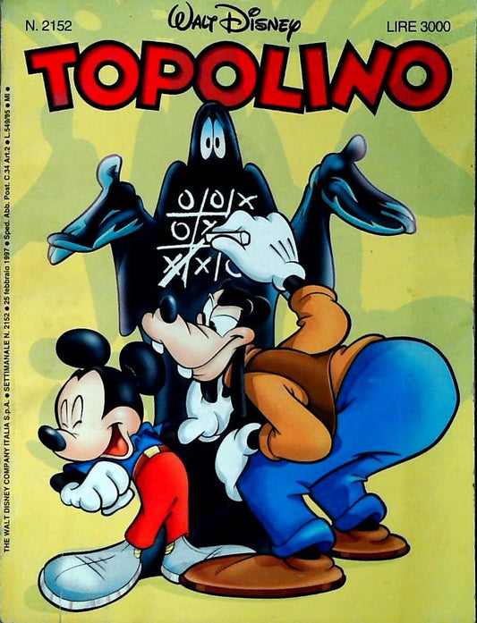 TOPOLINO N. 2152 - 25 FEBBRAIO 1997