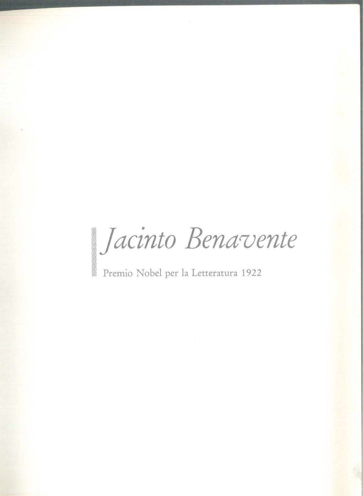 JACINTO BENAVENTE - I PREMI NOBEL PER LA LETTERATURA FR. FABBRI (CON COFANETTO)