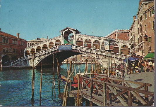 VENEZIA - CANAL GRANDE - IL PONTE DI RIALTO - VSD - FG