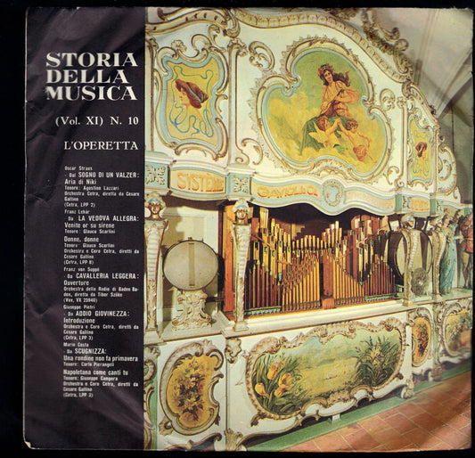 STORIA DELLA MUSICA - VOL XI  N°10 - L'OPERETTA