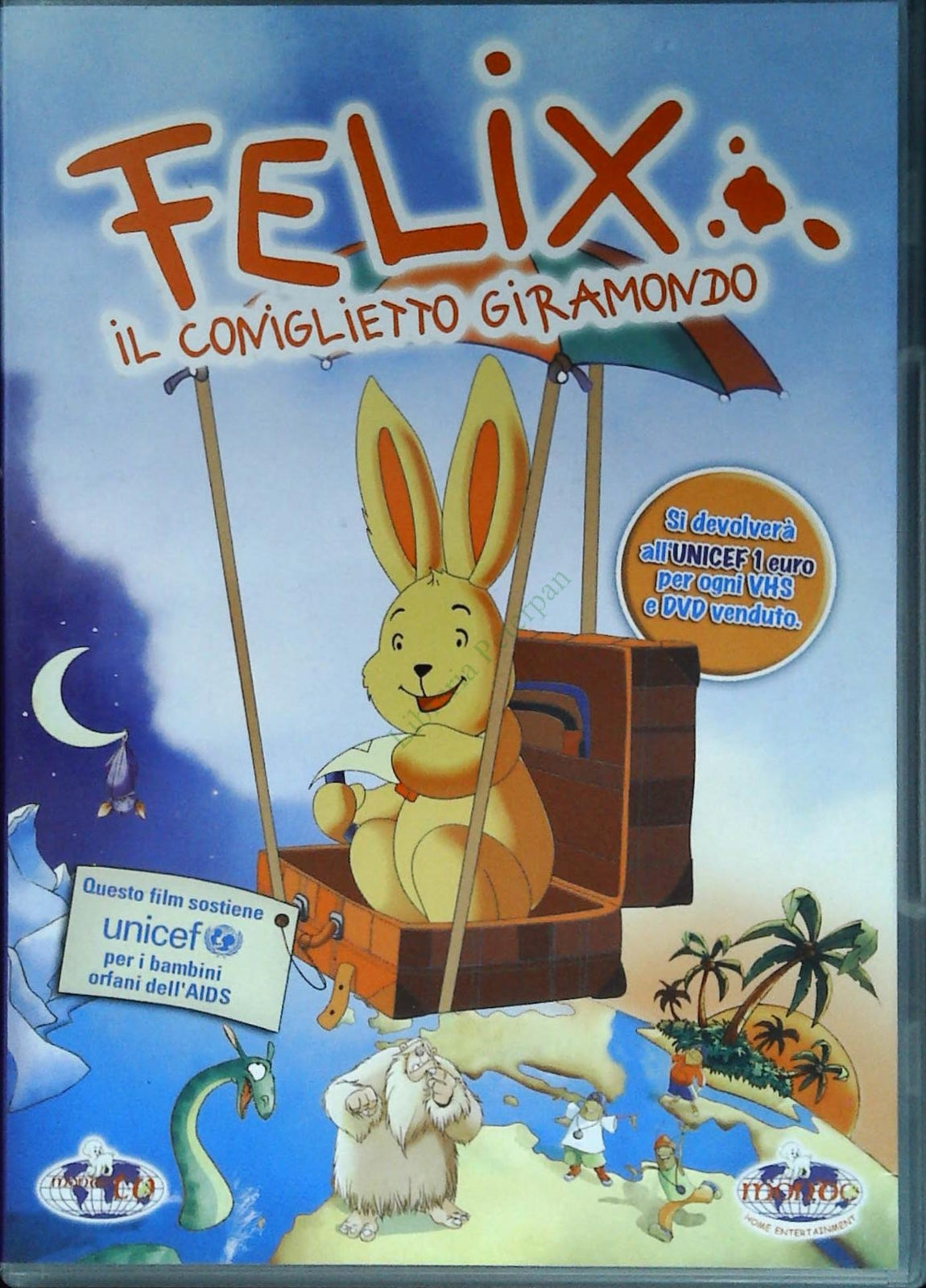FELIX. IL CONIGLIETTO GIRAMONDO - DVD