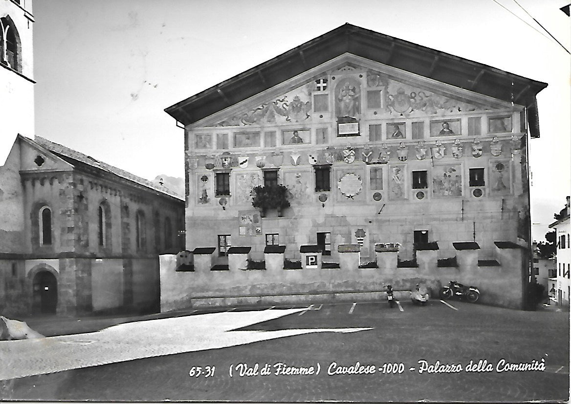CAVALESE PALAZZO DELLA COMUNITA' - V1965