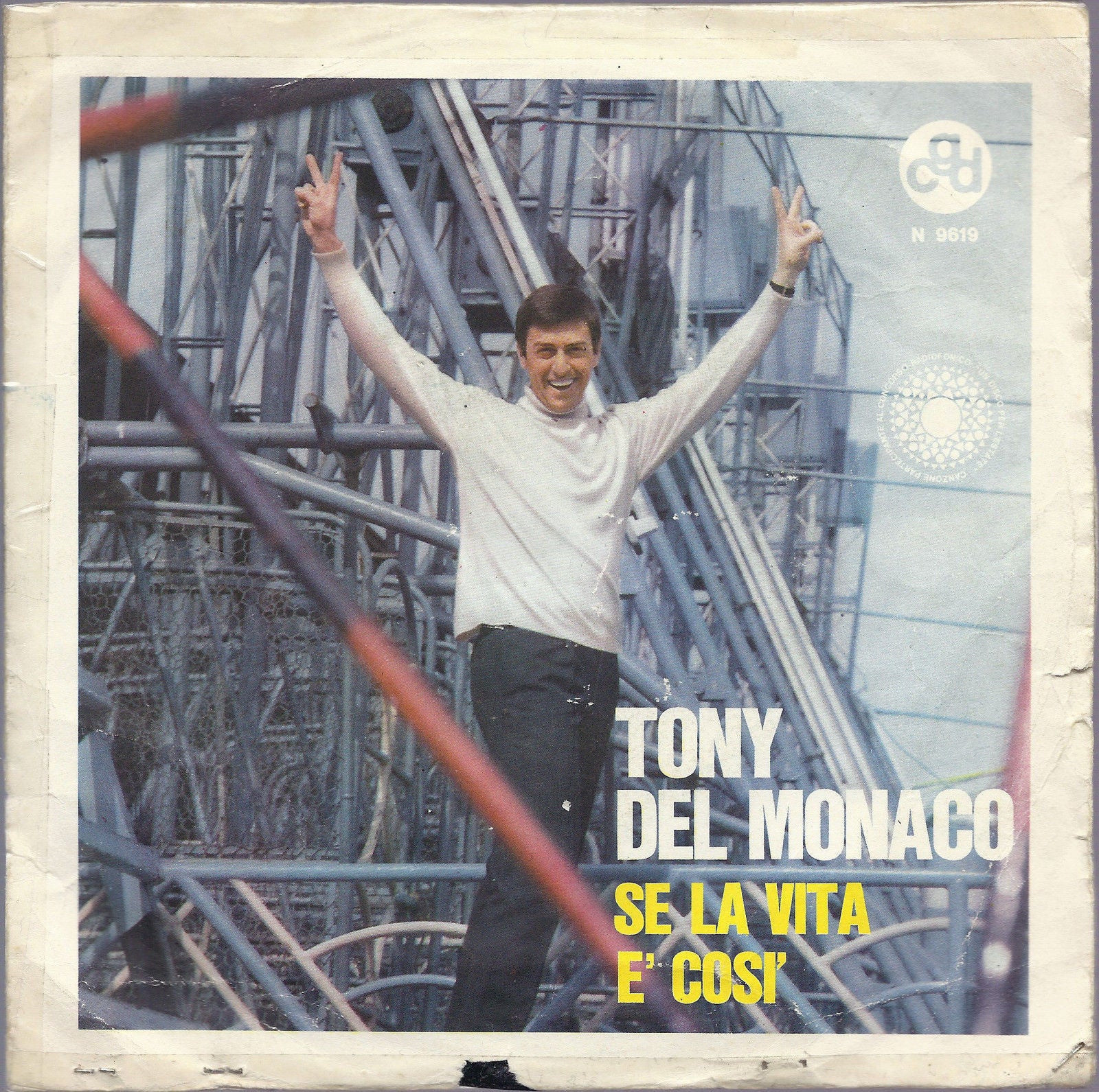 SE LA VITA E' COSI' - CON L'AIUTO DEL TUO AMORE = TONY DEL MONACO