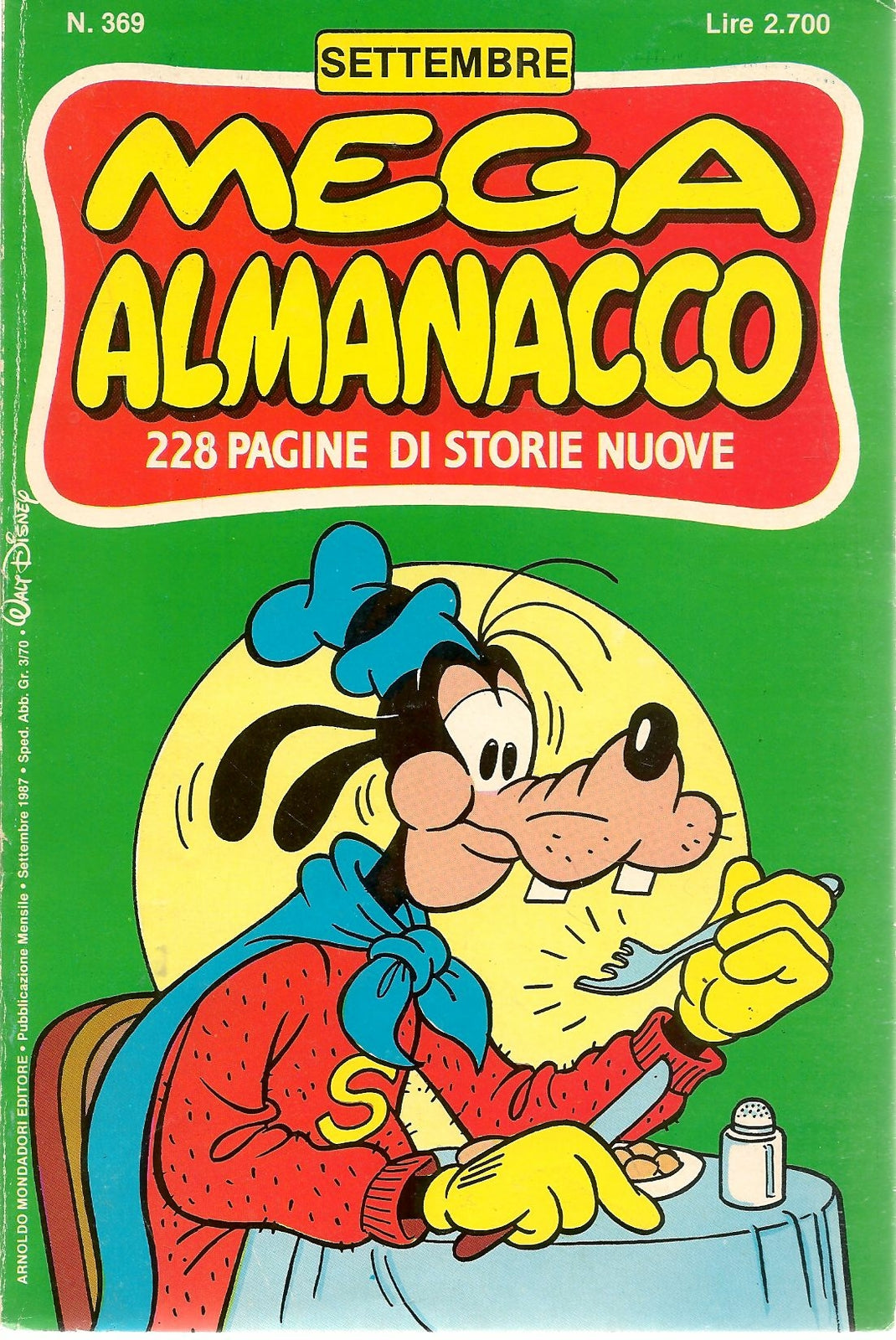 MEGA ALMANACCO N. 369 - SETTEMBRE 1987