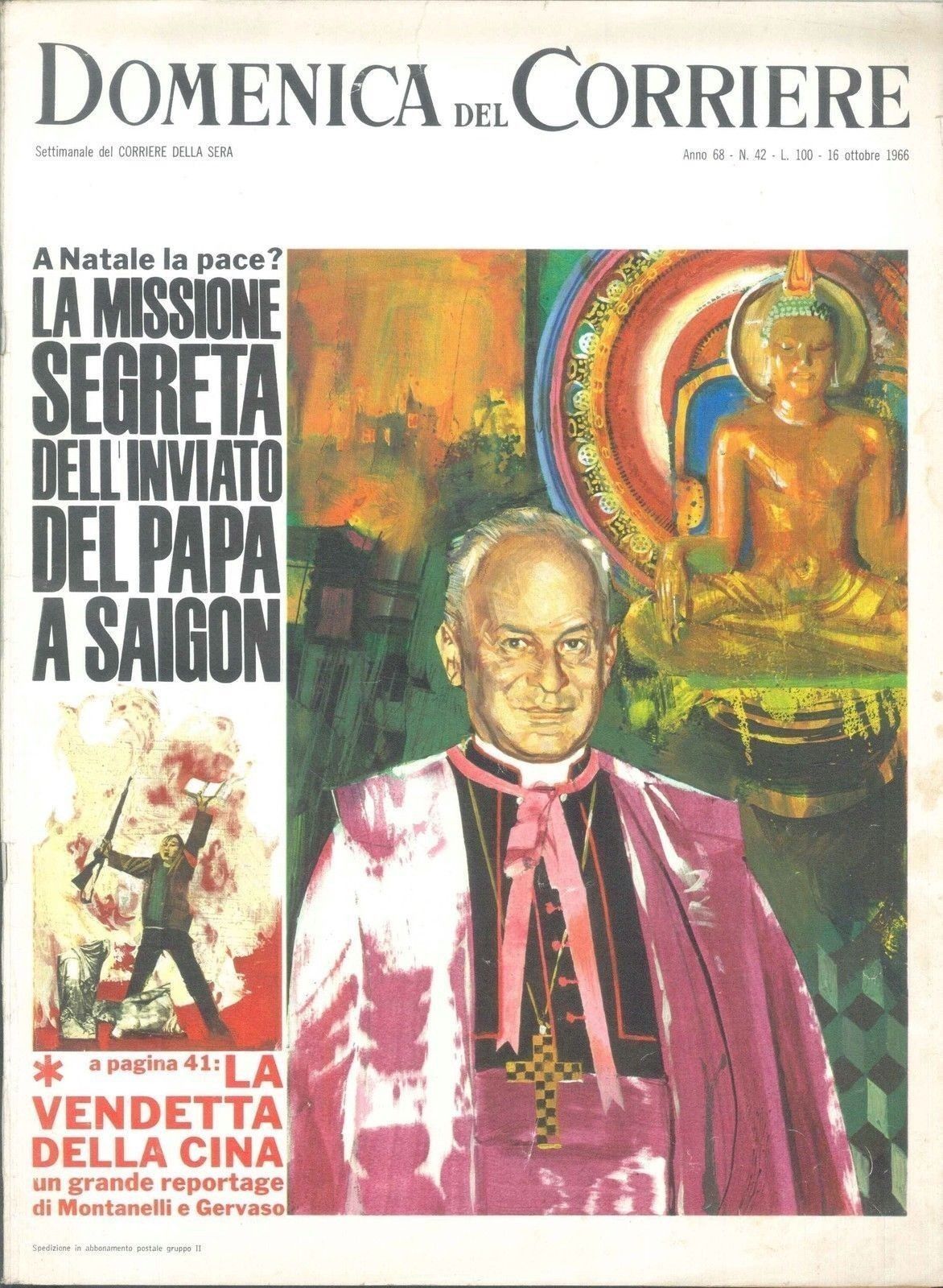 DOMENICA DEL CORRIERE N 42 - 16 OTTOBRE 1966