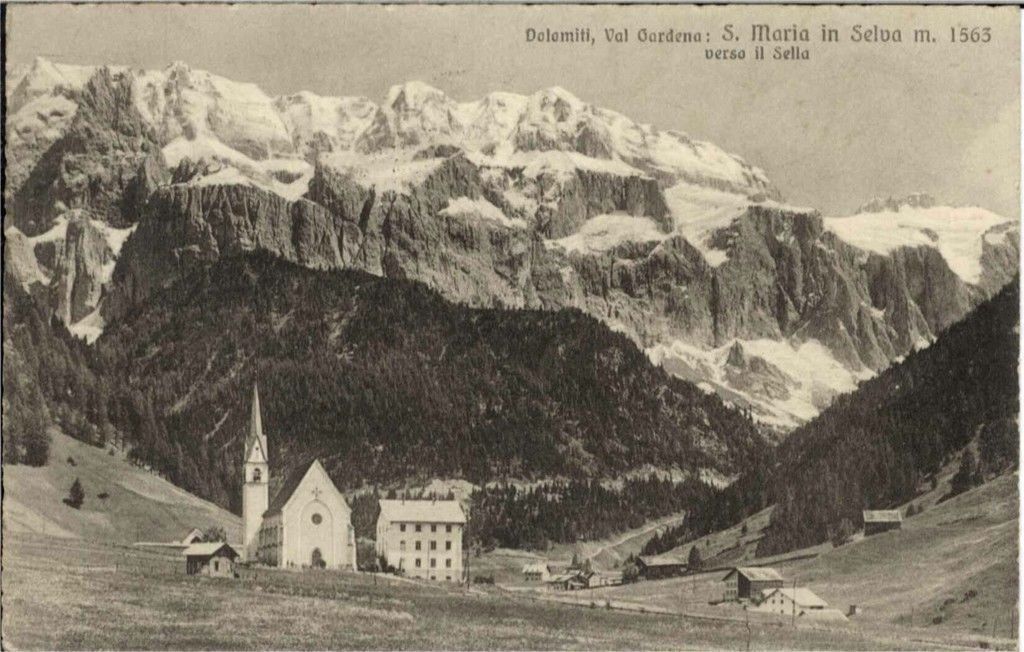 SANTA MARIA IN SELVA - VAL GARDENA  - 1929