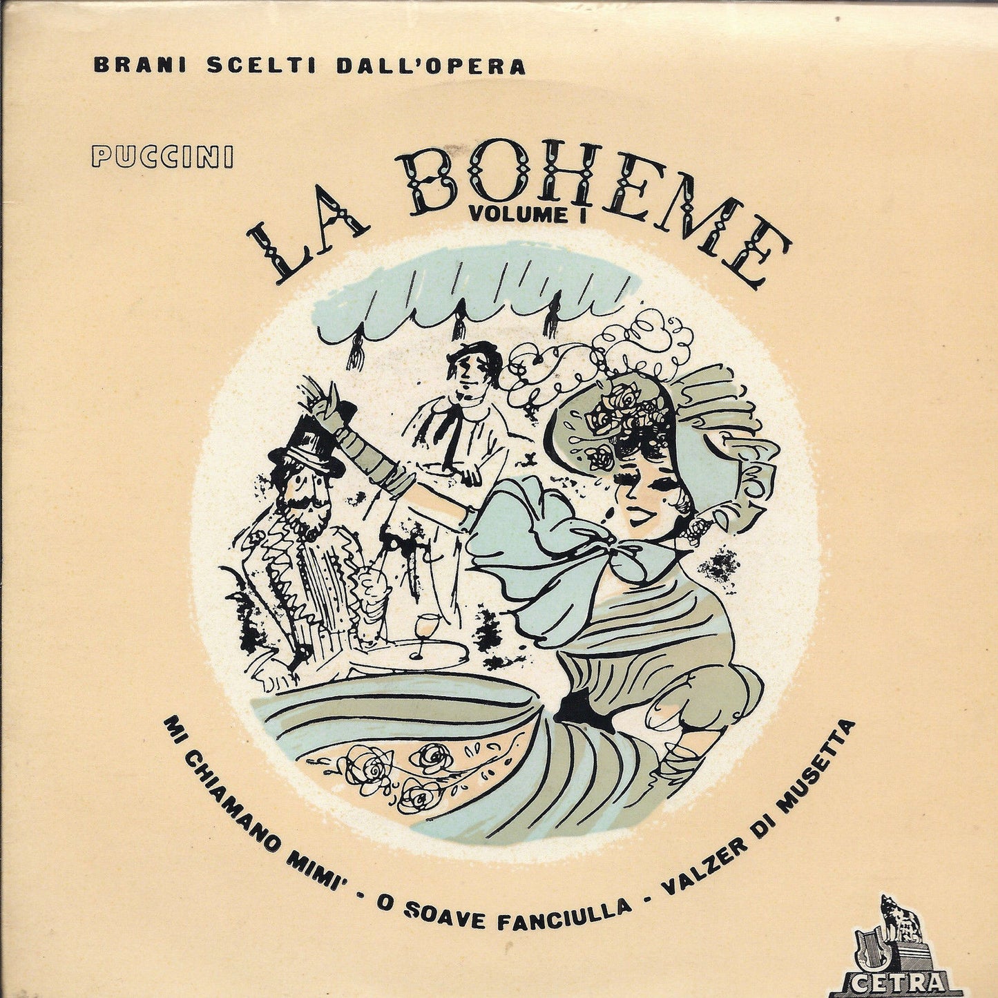 LA BOHEME ( Puccini ) - BRANI SCELTI - VOL. I # ORCH. SINF. RAI - dir G. Santini