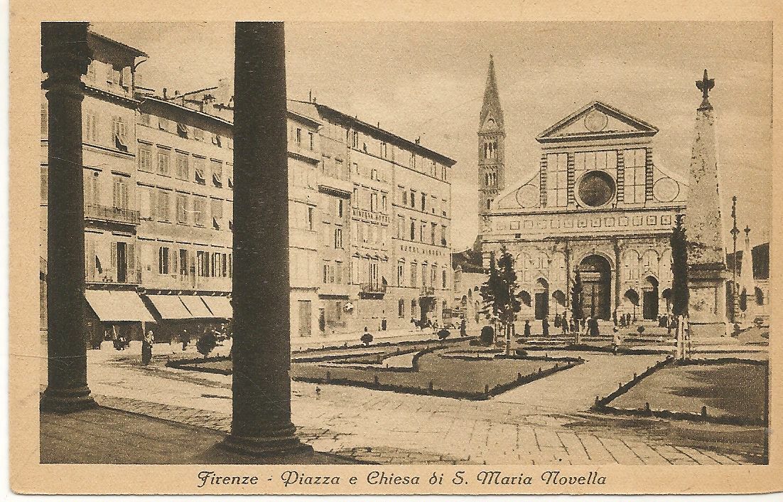 FIRENZE - PIAZZA E CHIESA S. MARIA NOVELLA - NV