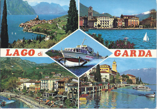 LAGO DI GARDA - 5 VEDUTE - V1985
