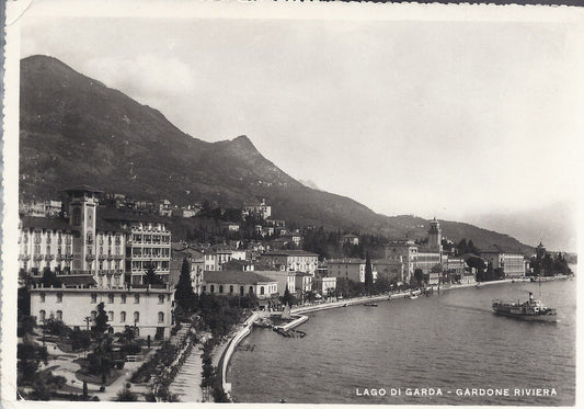 GARDONE RIVIERA - LAGO DI GARDA - V 1961 - FG - Battello