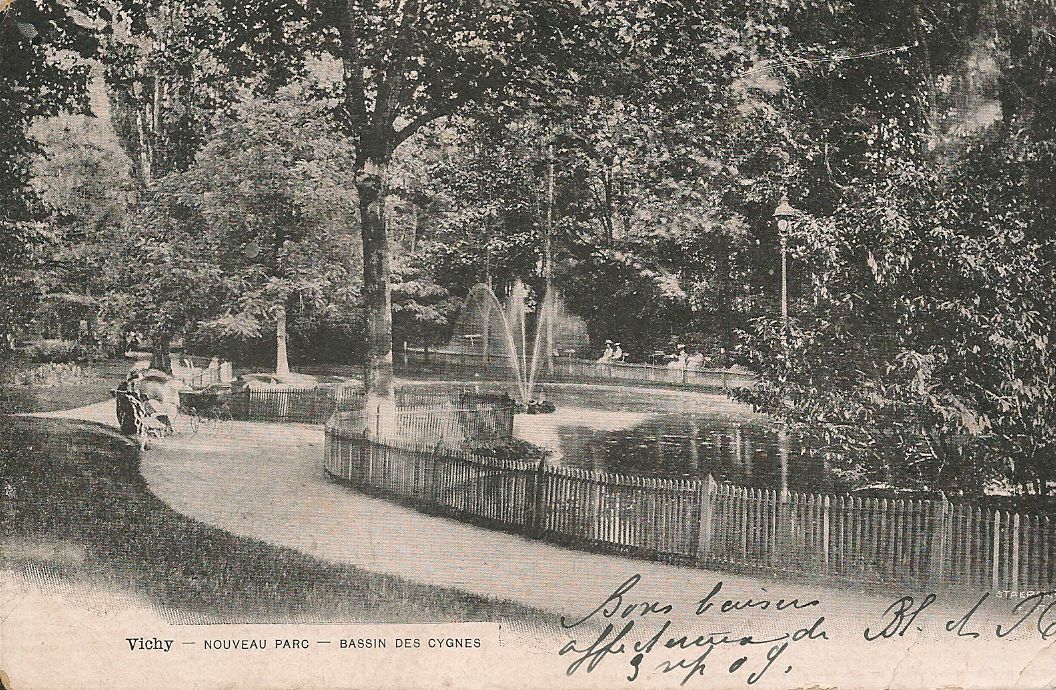 VICHY - NOVEAU PARC - BASSIN DES CIGNES - V1909