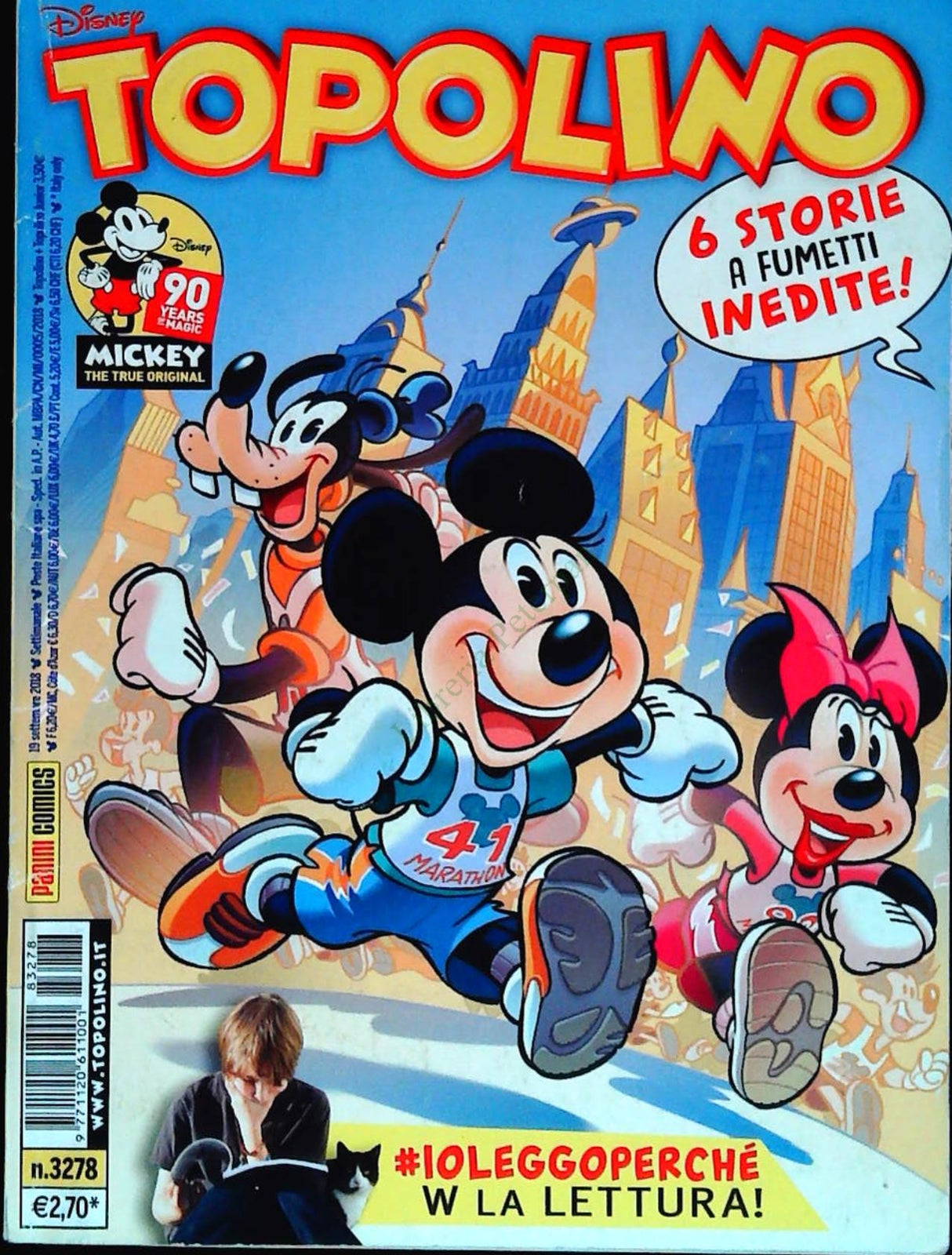 TOPOLINO N. 3278 - 19 SETTEMBRE 2018