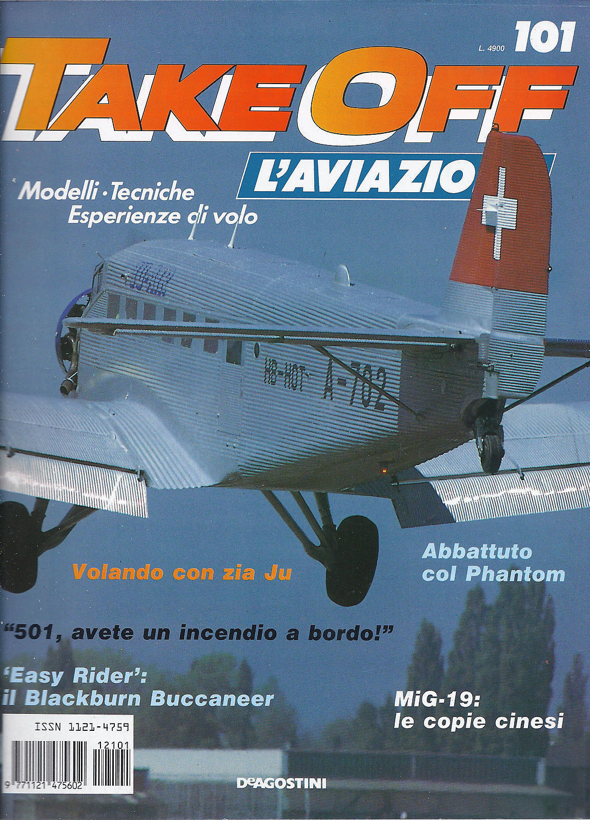 TAKE OFF  L'AVIAZIONE - fascicolo 101
