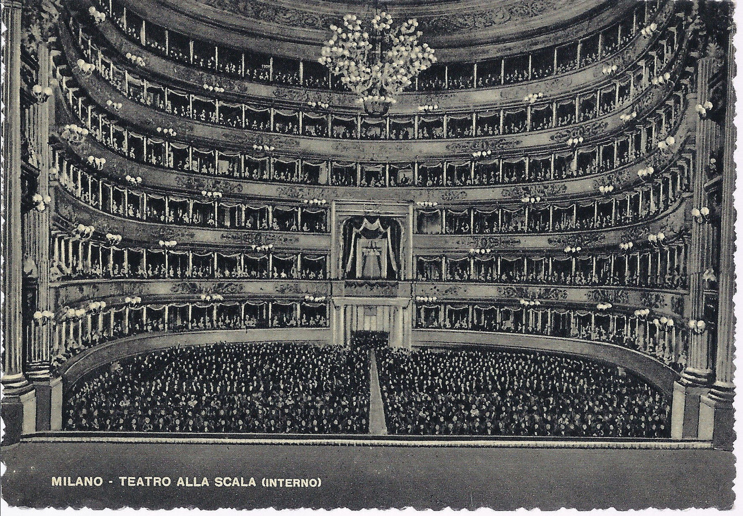 MILANO - TEATRO ALLA SCALA (INTERNO) - NV