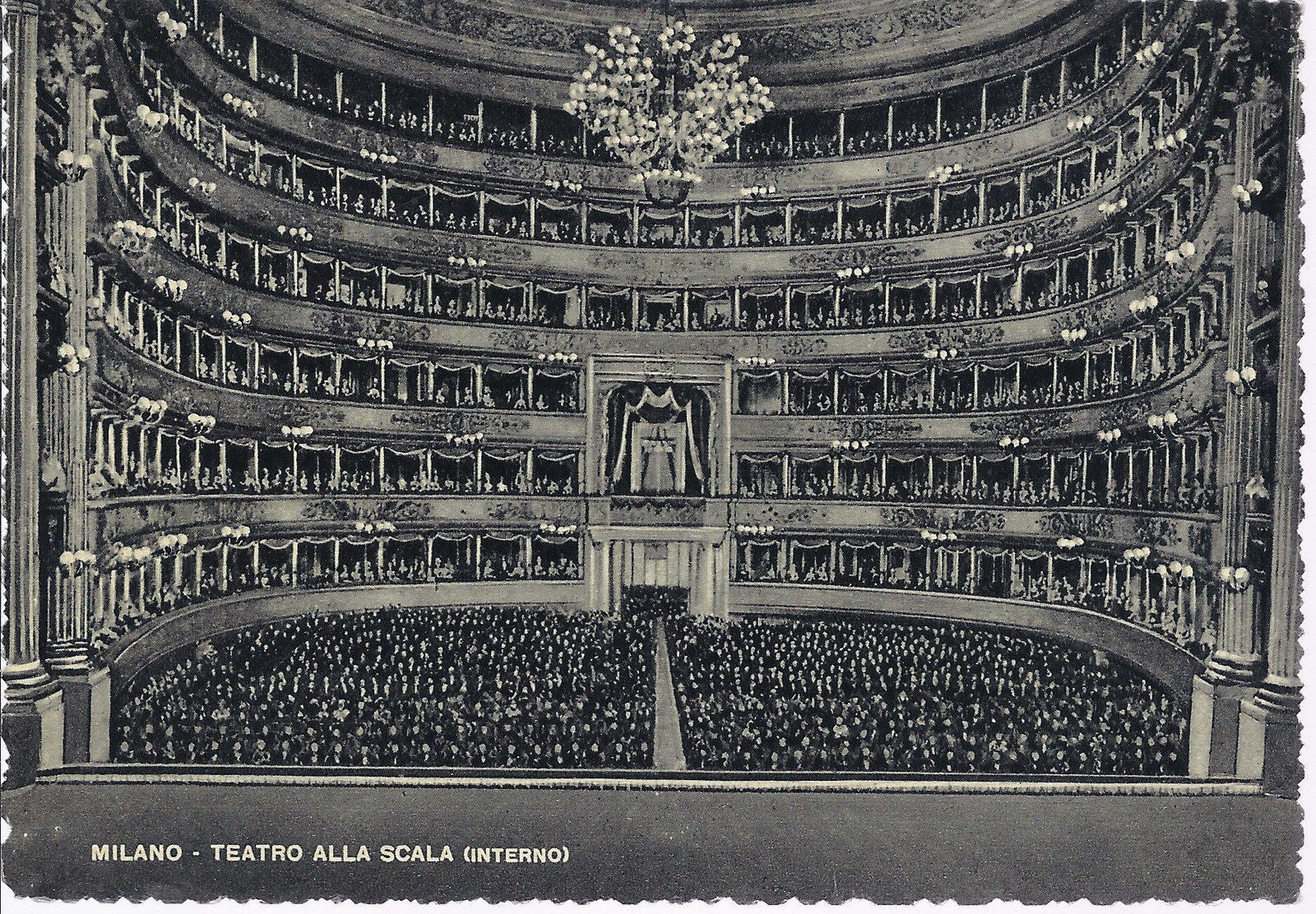 MILANO - TEATRO ALLA SCALA (INTERNO) - NV