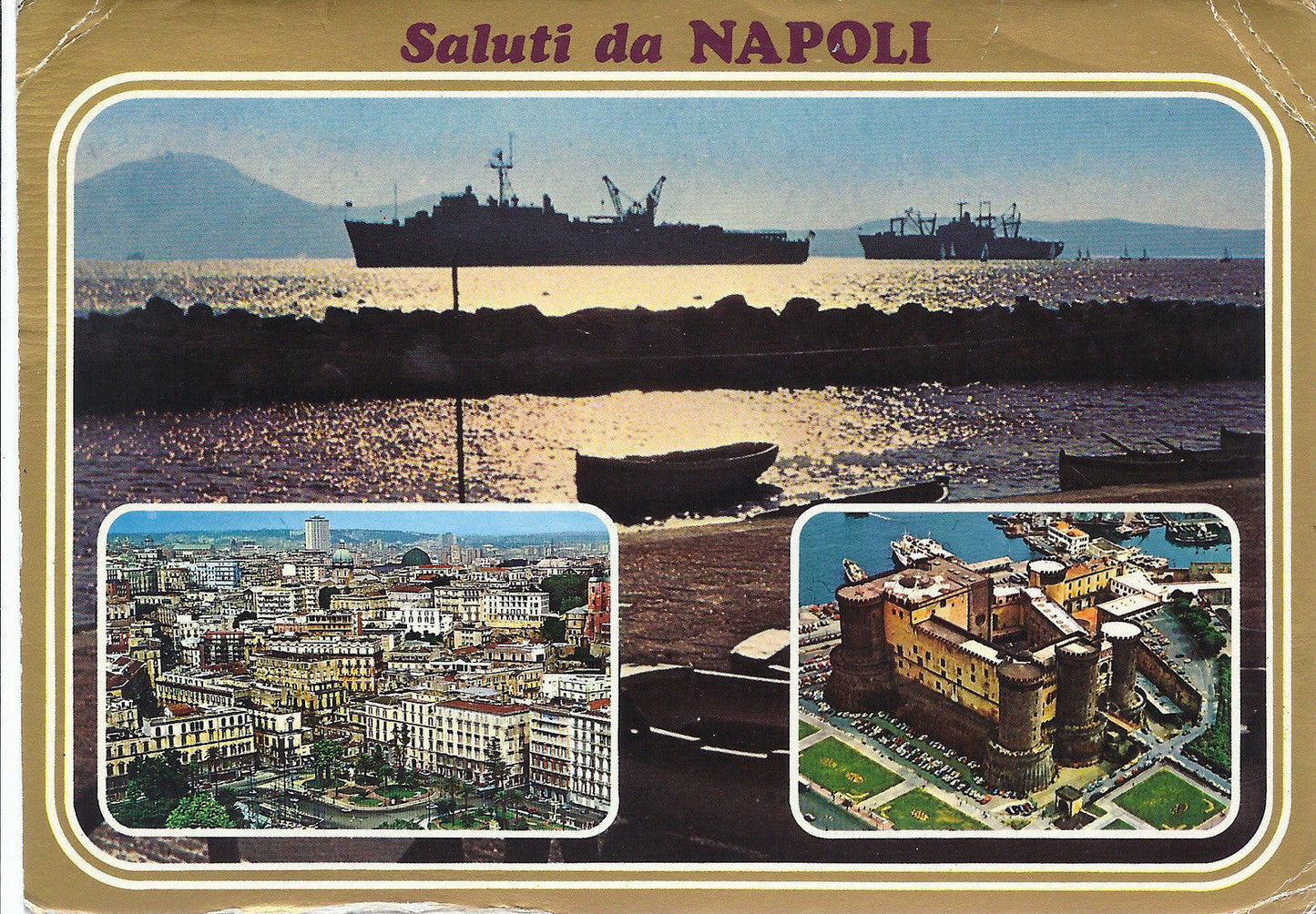 NAPOLI- SALUTI - 3 VEDUTE - VSD