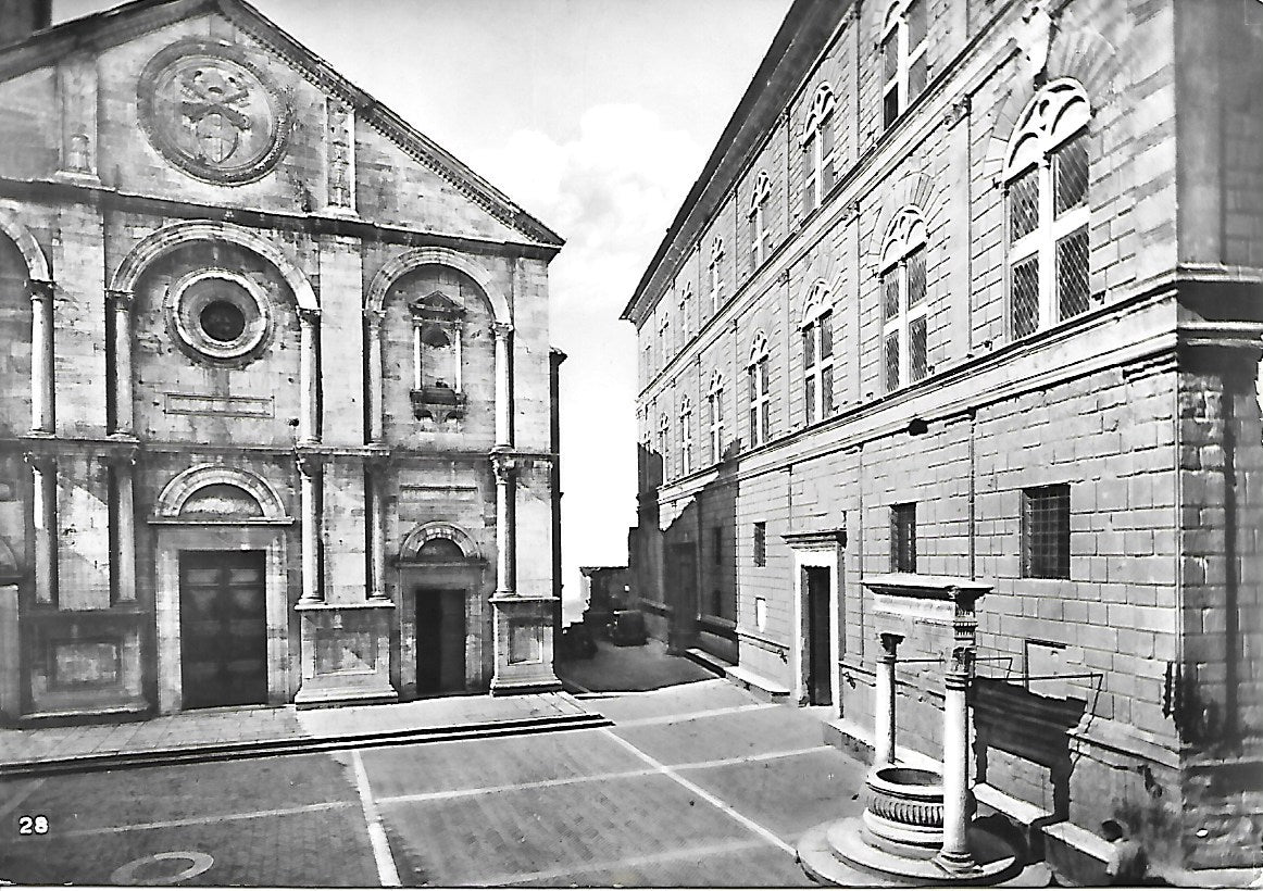 PIENZA - CATTEDRALE E PALAZZO PICCOLOMINI - NV