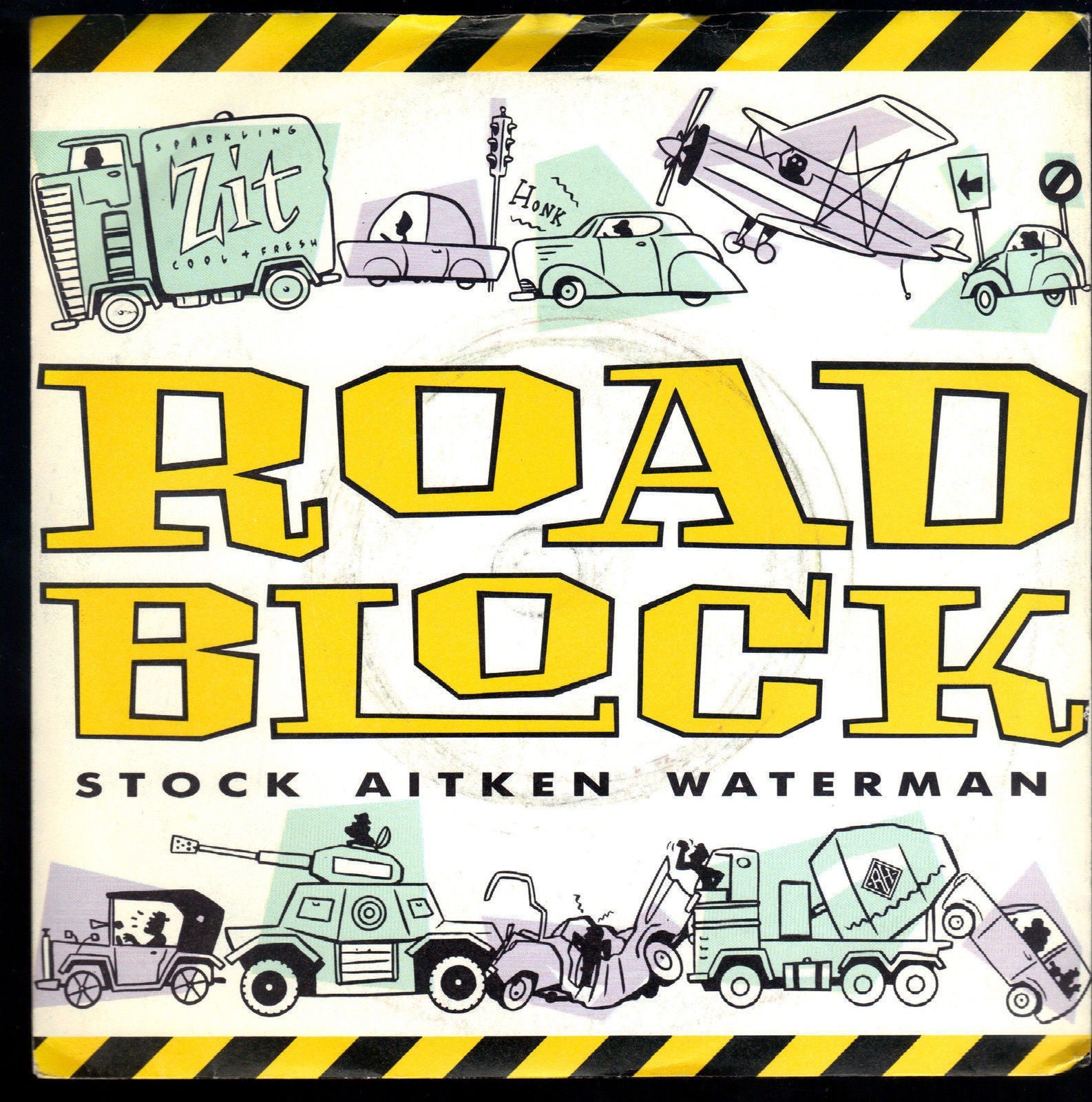 ROADBLOCK edit - rare dub - STOCK AITKEN  WATERMAN - 45 GIRI