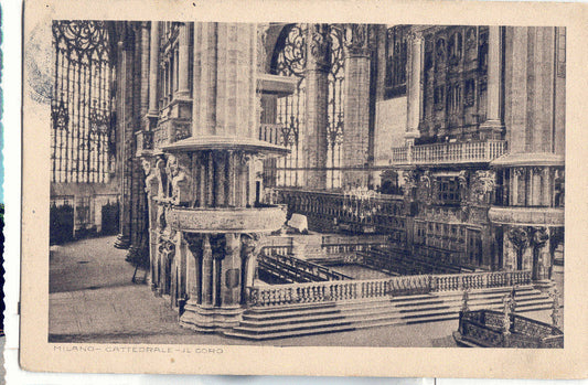 MILANO  - CATTEDRALE - IL CORO V1915