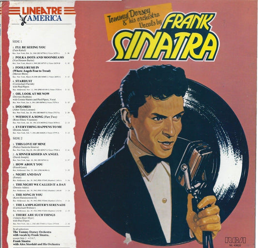 TOMMY DORSEY and HIS ORCHESTRA VOCALS BY FRANK SINATRA - LINEATRE AMERICA