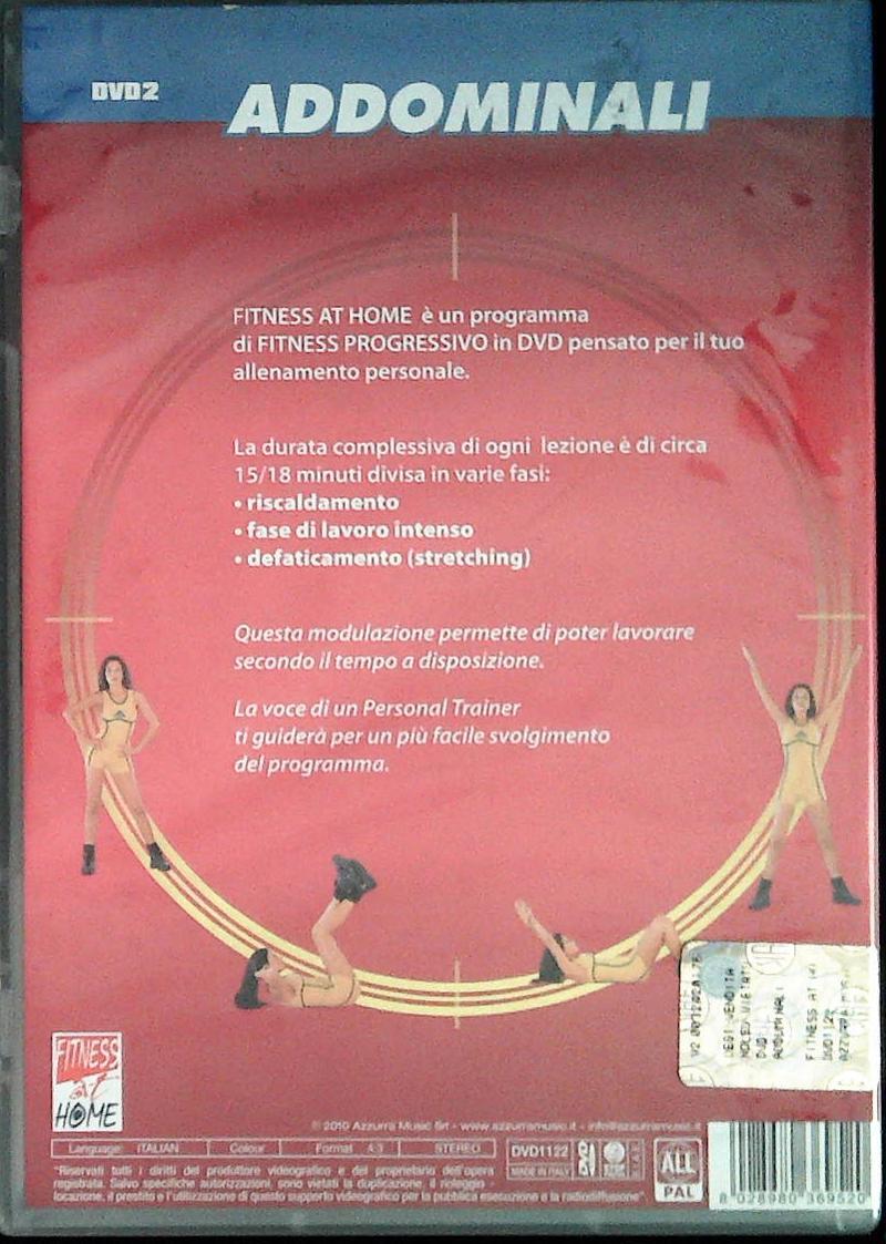 ADDOMINALI. FITNESS AT HOME - DVD