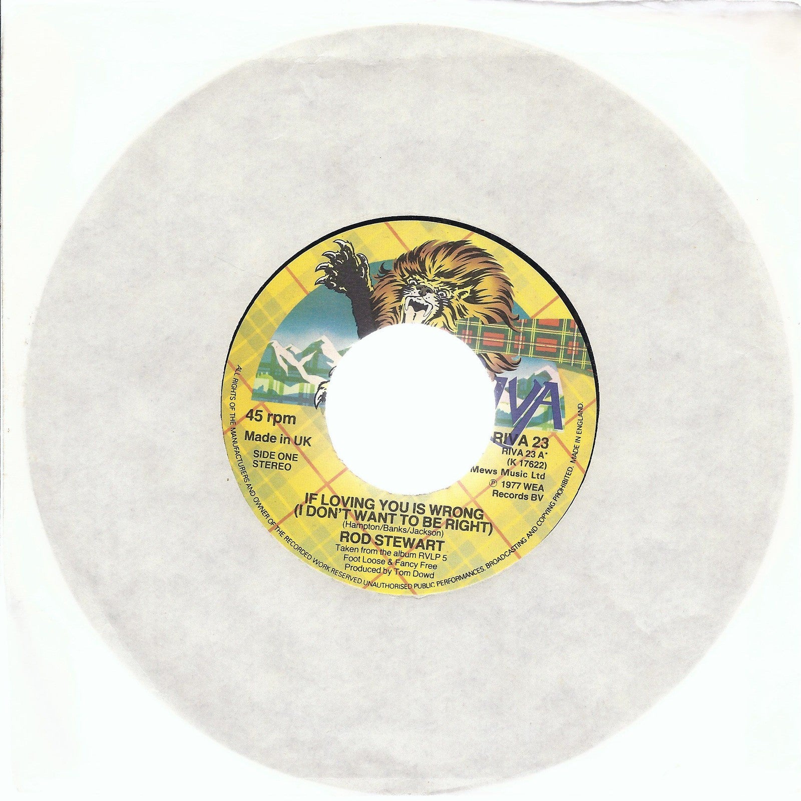 IF LOVING YOU IS WRONG  i don't want to be right  - LAST SUMMER = ROD STEWART