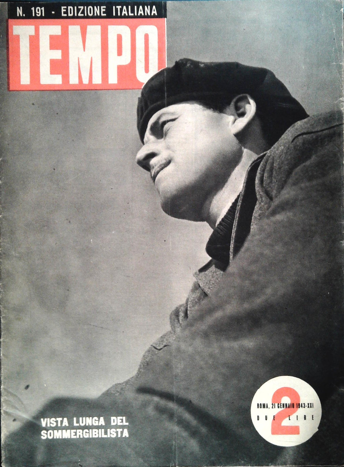 TEMPO N. 191 - 21 GENNAIO 1943 - DOMENICA A ODESSA - SANGUENERO DEI CARPAZI