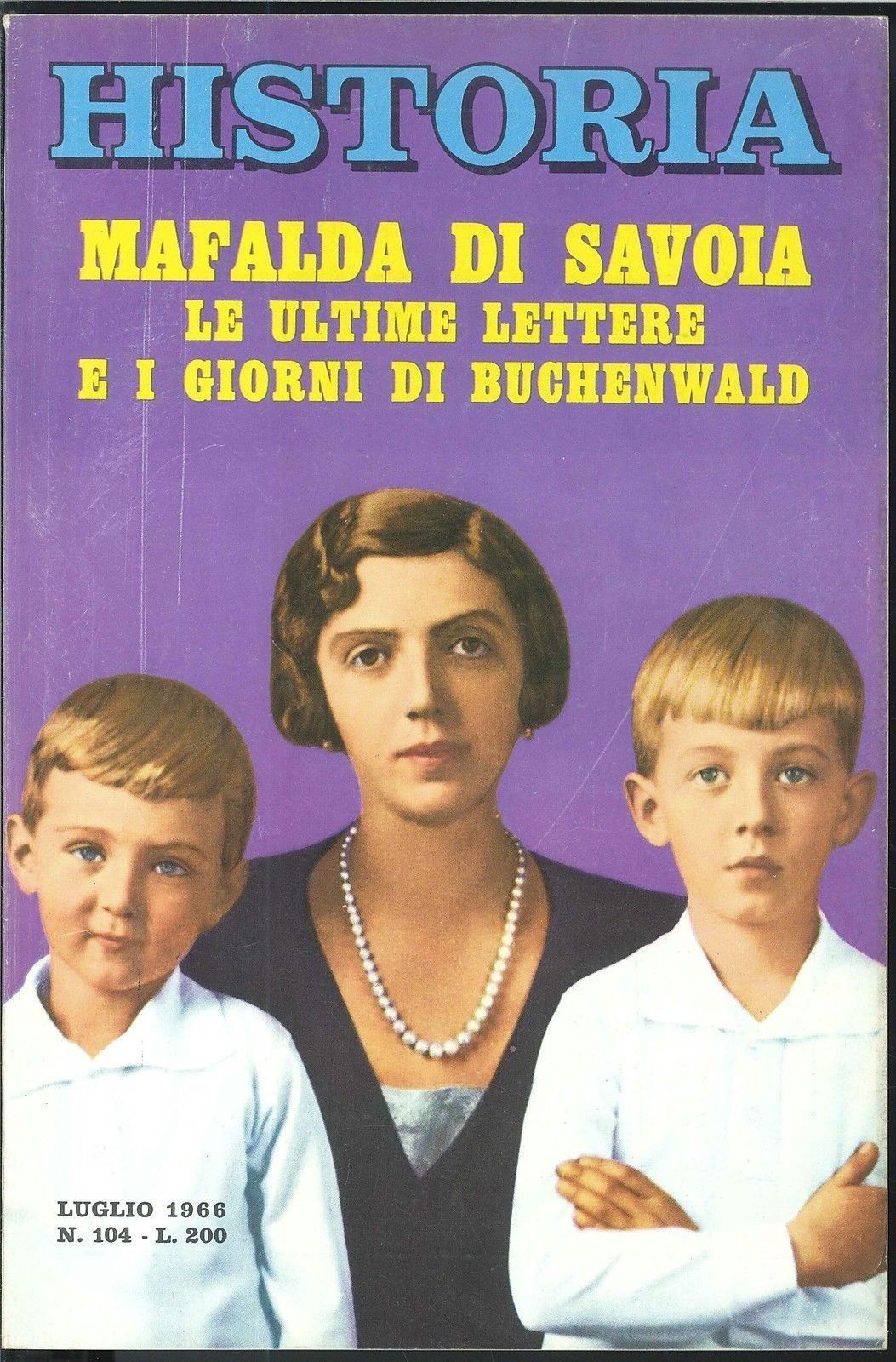 HISTORIA N 104 - LUGLIO 1966