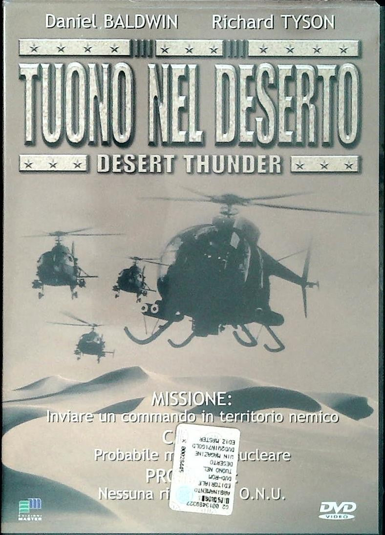 TUONO NEL DESERTO - DVD