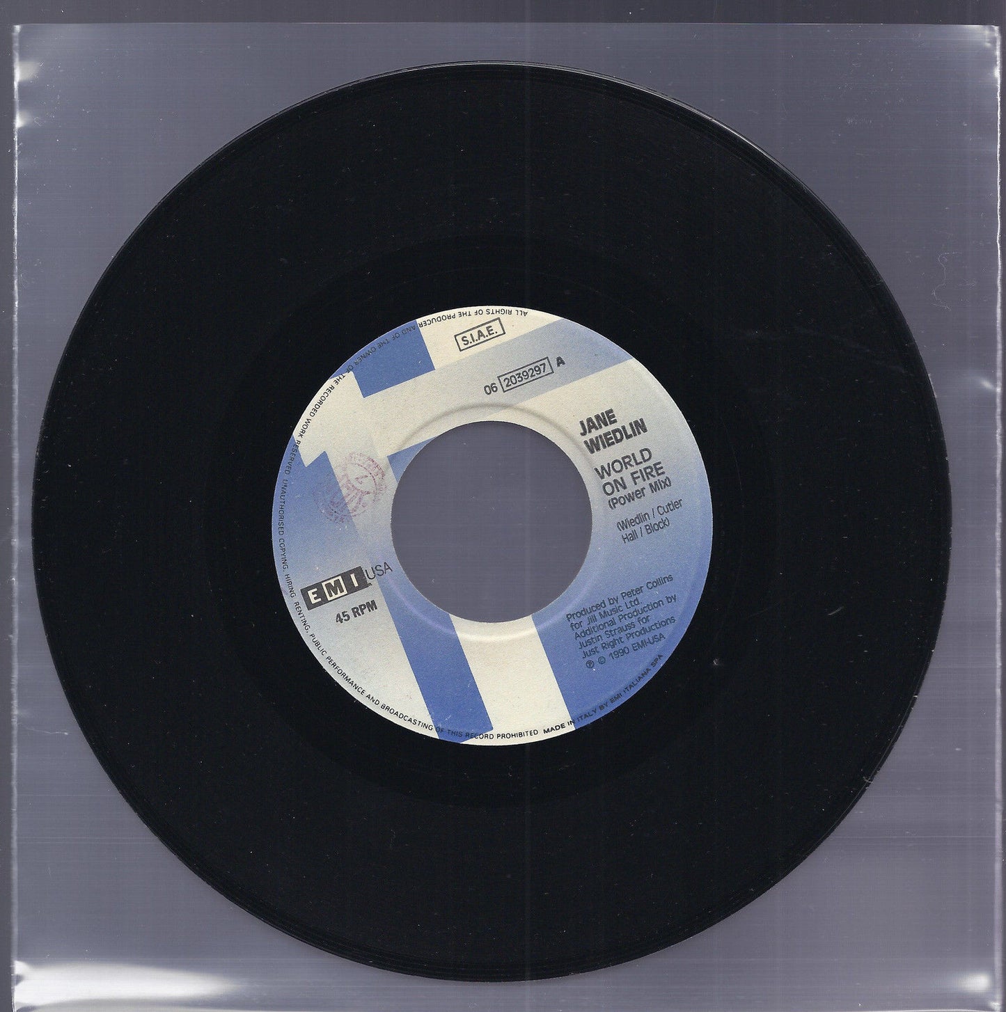 WORLD ON FIRE - FLOWERS ON THE BATTLEFIELD == JANE WIEDLIN