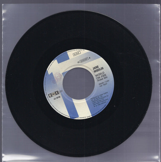 WORLD ON FIRE - FLOWERS ON THE BATTLEFIELD == JANE WIEDLIN