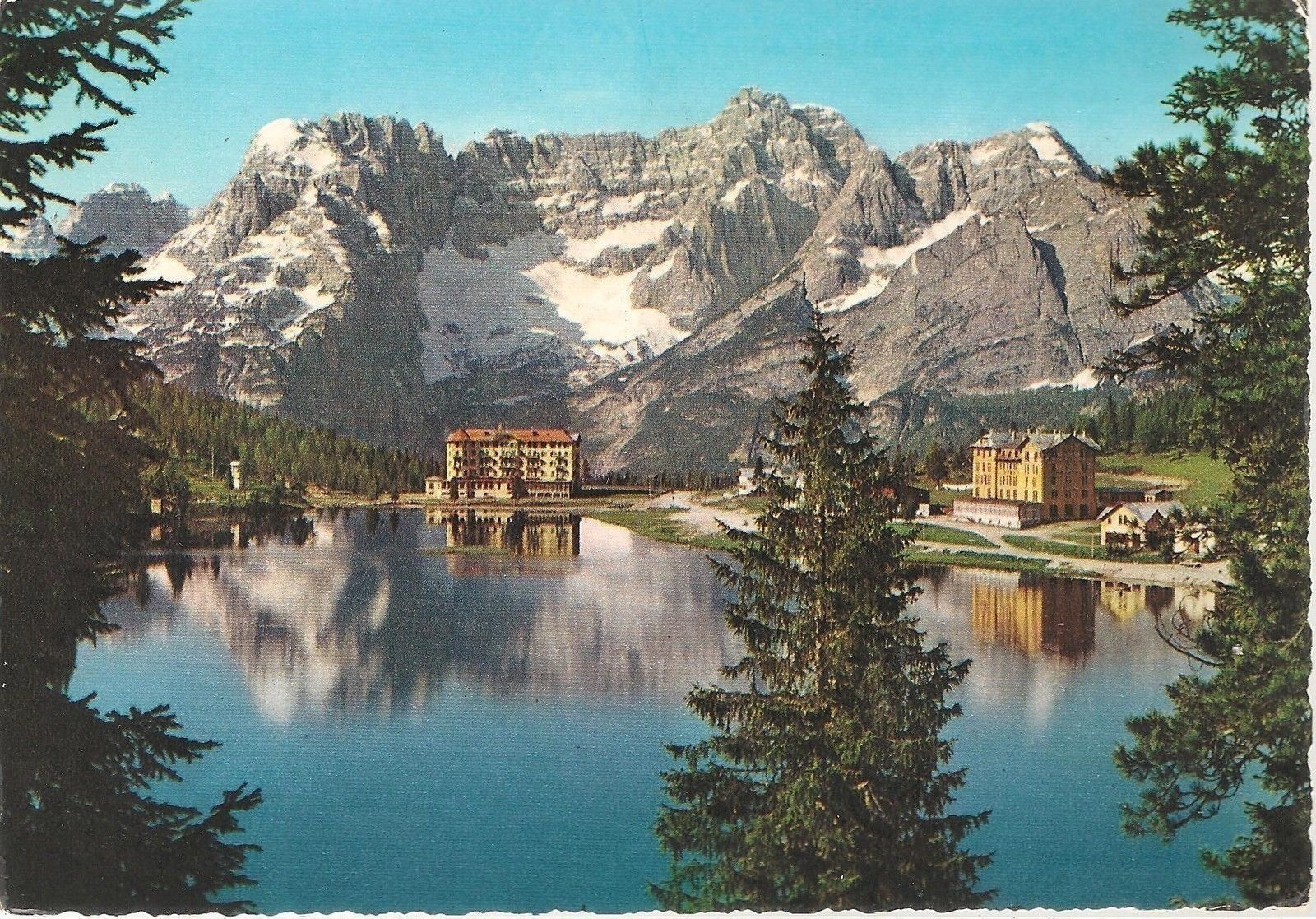 LAGO DI MISURINA - SORAPIS - PANORAMA - V1968