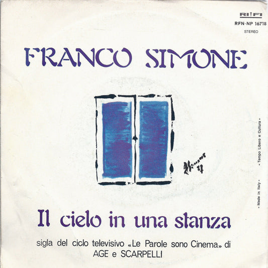 IL CIELO IN UNA STANZA - SARA'!.. =# FRANCO SIMONE